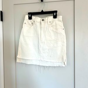 Wilfred Jean mini skirt white